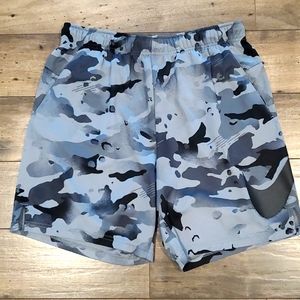 Nike Grey Camo Dri-Fit Shorts